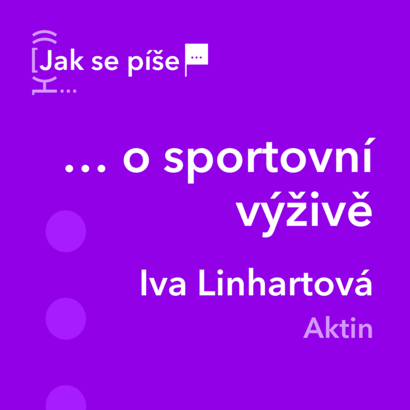Obrázek epizody Jak se píše... o sportovní výživě