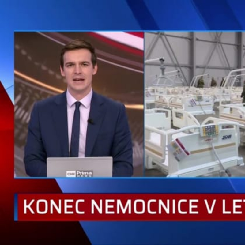 Obrázek epizody Ministerstvo zdravotnictví ukončí provoz polní vojenské nemocnice v Letňanech