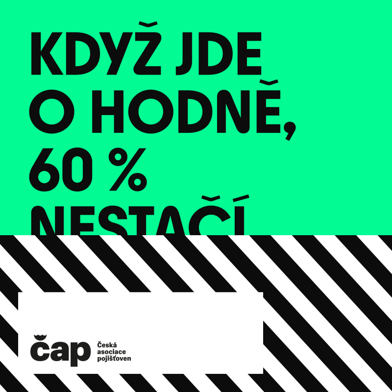 60% nestačí! Vyhněte se podpojištění. Aktualizujte si pojistnou smlouvu alespoň jednou za dva až tři roky