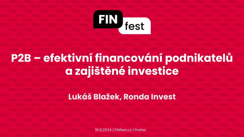 Obrázek epizody P2B – efektivní financování podnikatelů a zajištěné investice