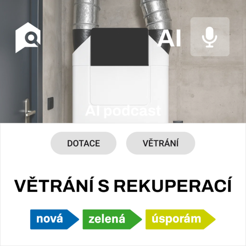 Obrázek epizody #25 AI podcast - Větrejte chytře s rekuperací 🏡💡💰