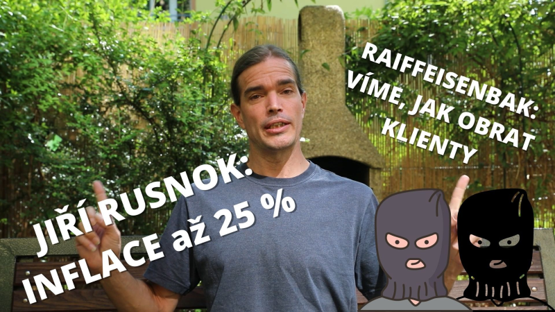 Obrázek epizody Jiří Rusnok: Bez intervencí by inflace dosahovala až 25 %