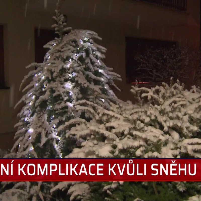 Obrázek epizody Dopravu komplikuje sníh