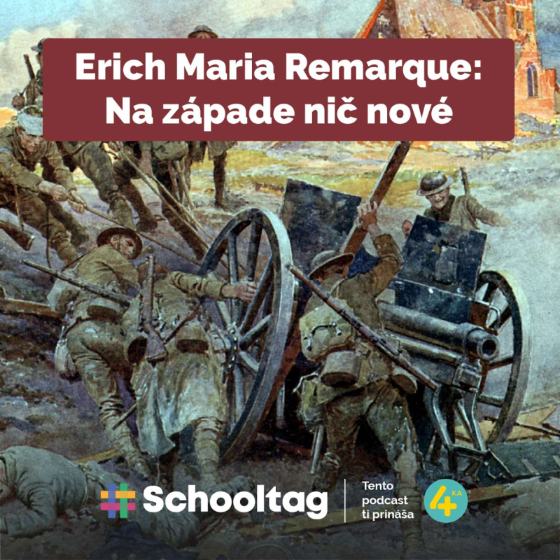 Obrázek epizody Čitateľský denník: Erich Maria Remarque - Na západe nič nové