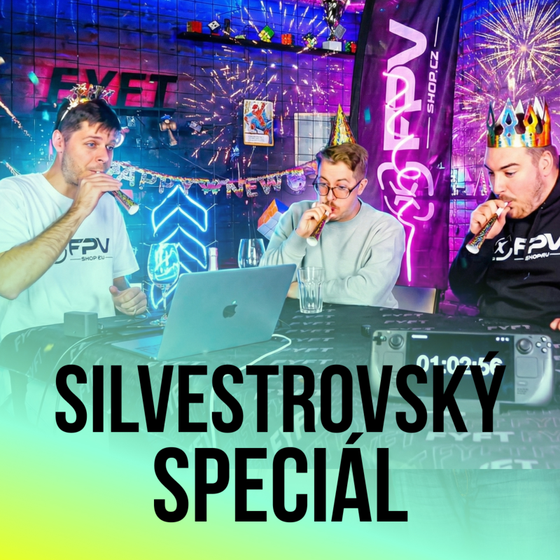 Obrázek epizody Silvestrovský speciál - 2025 recap 🎙️ Dejf & FPVcihla & Jirka 🎙️| Jsem Pilot |