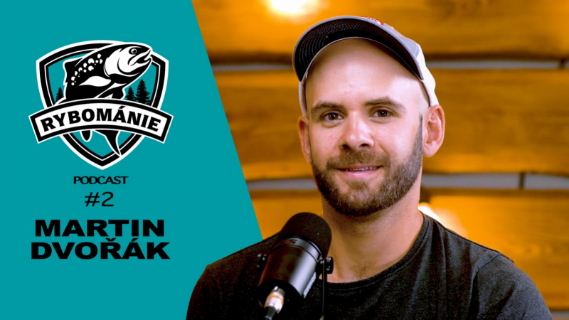 Obrázek epizody RYBOMÁNIE podcast #2 - Martin Dvořák - ,,medvěd nám otevřel auto jako konzervu"