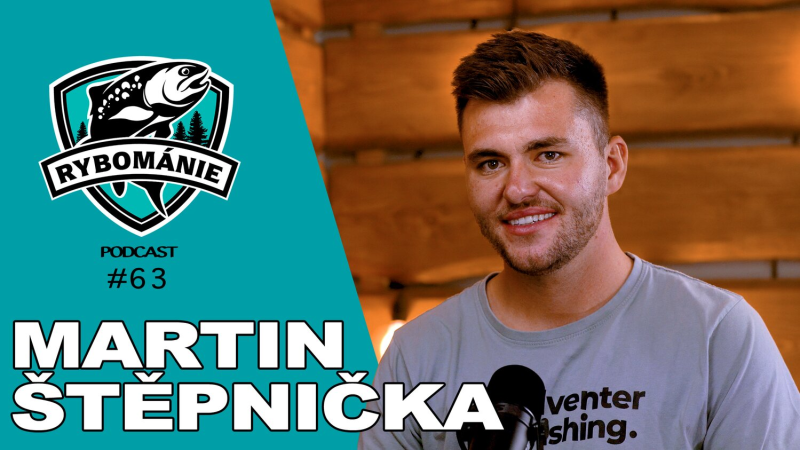 Obrázek epizody ,,Chytla mi baterka na lodi v plavební komoře" - Martin Štěpnička v podcastu RYBOMÁNIE #63