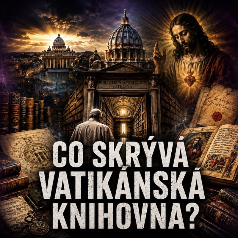 Obrázek epizody TAJEMSTVÍ VATIKÁNU: Ukrývají něco, co by změnilo chápání světa |KONSPIRAČNÍ TEORIE| #30ConspiTherapy