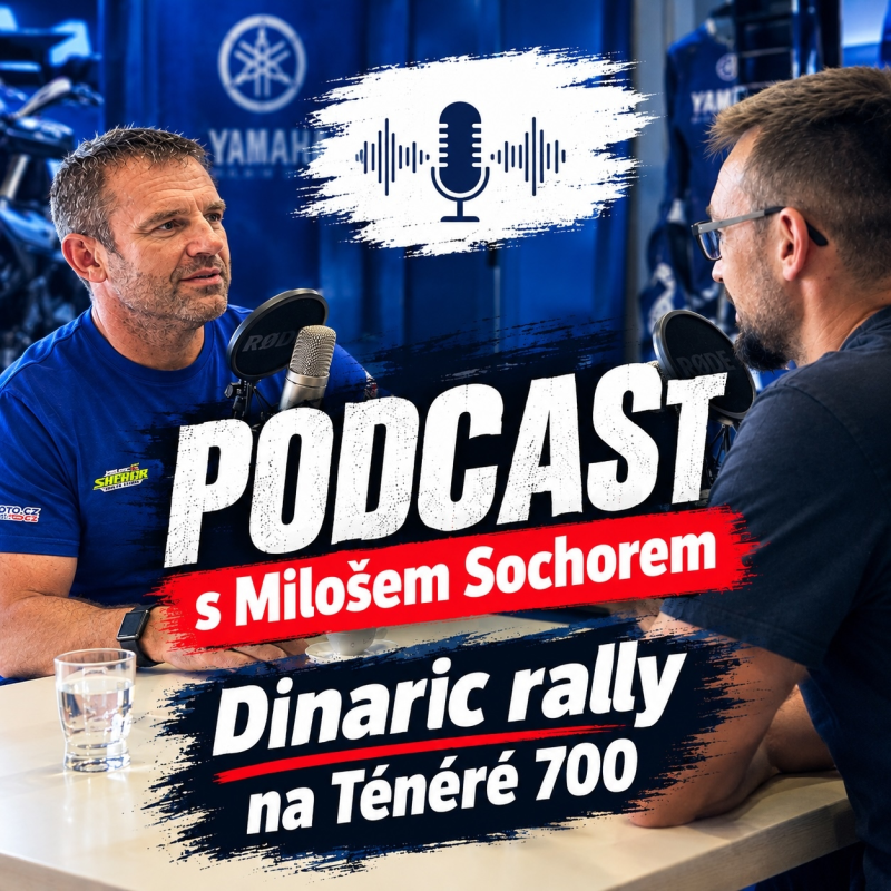 Obrázek epizody 🎙️ Písek ve vinglu #18 - s Milošem Sochorem o Dinaric rally na Ténéré 700