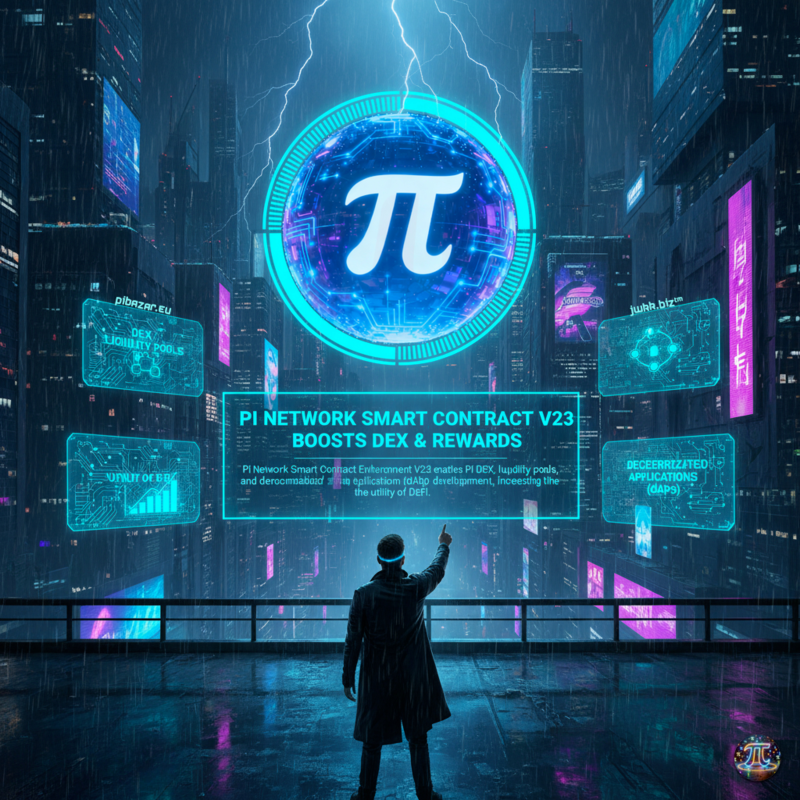 Obrázek epizody Pi Network Smart Contracts Update – V23 Increases DEX and Rewards