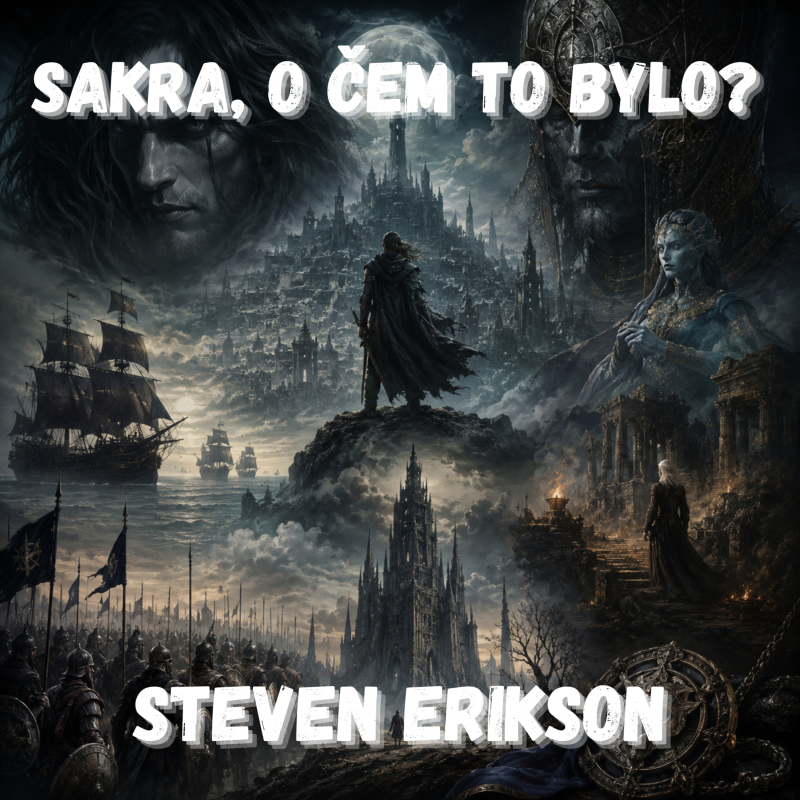 Obrázek epizody 64. Steven Erikson - Fantasy, která tě nechce (Malazská kniha padlých)