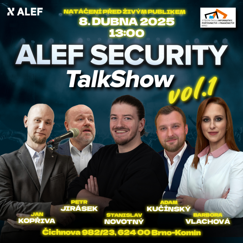 Obrázek epizody ALEF SECURITY TALKSHOW VOL.1