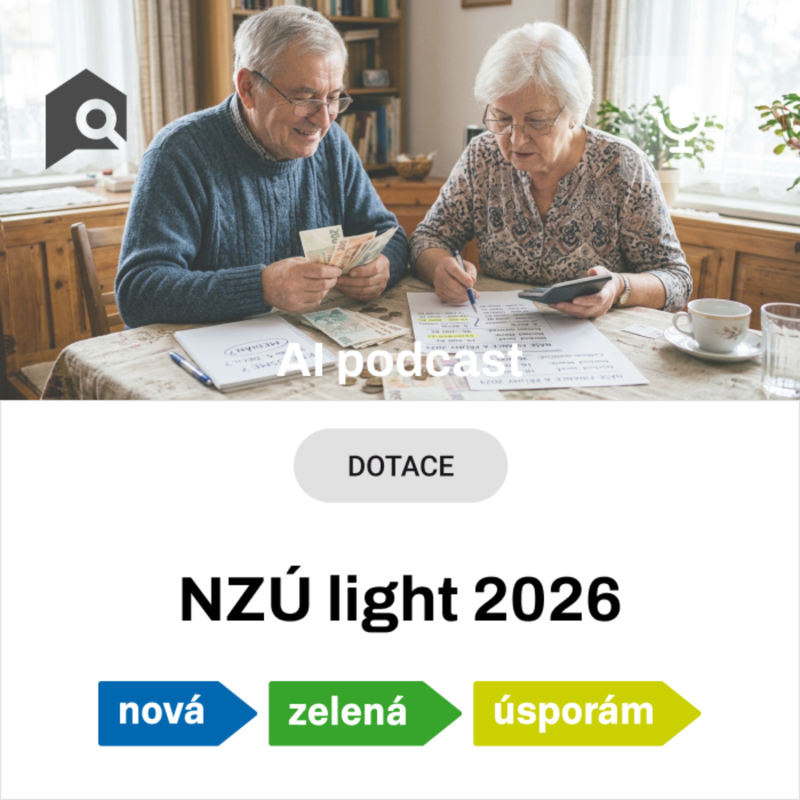 Obrázek epizody #86: 🏠 Nová zelená úsporám Light 2026 🧓👴