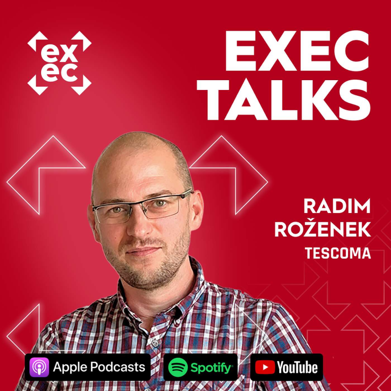 Obrázek epizody exec talks #68 – Radim Roženek (Chief BI / Business development, Tescoma): Od B2B retailu k omnichannelu. Změna platformy, změna myšlení