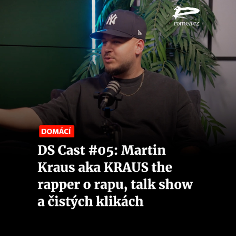 Obrázek epizody DS Cast #05: Martin Kraus aka KRAUS the rapper o rapu, talk show a čistých klikách