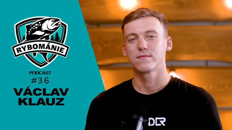 Obrázek epizody RYBOMÁNIE podcast #36 - Václav Klauz - Skoro se utopil v prsačkách, šílené napadení od feťáků