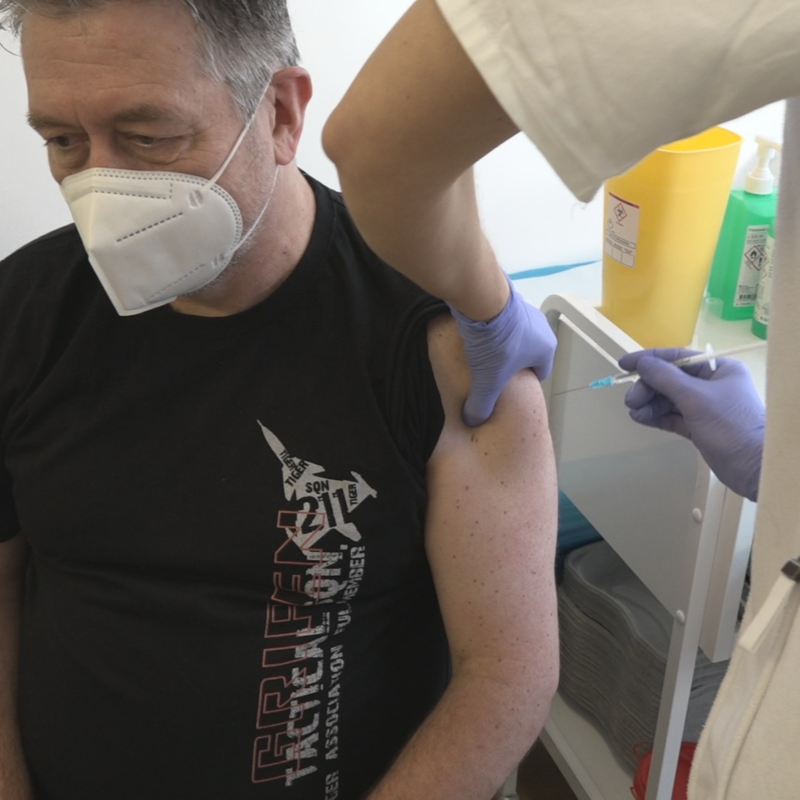 Obrázek epizody Očkování pedagogů v Mostě