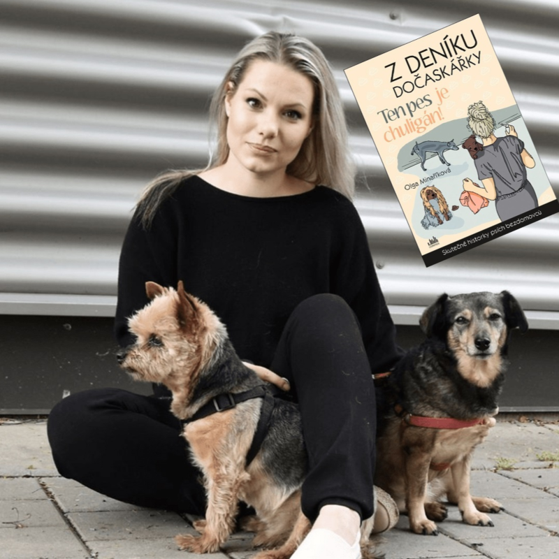 Obrázek epizody Rozhovor s Olgou Minaříkovou, autorkou Z deníku dočaskářky – Ten pes je chuligán!