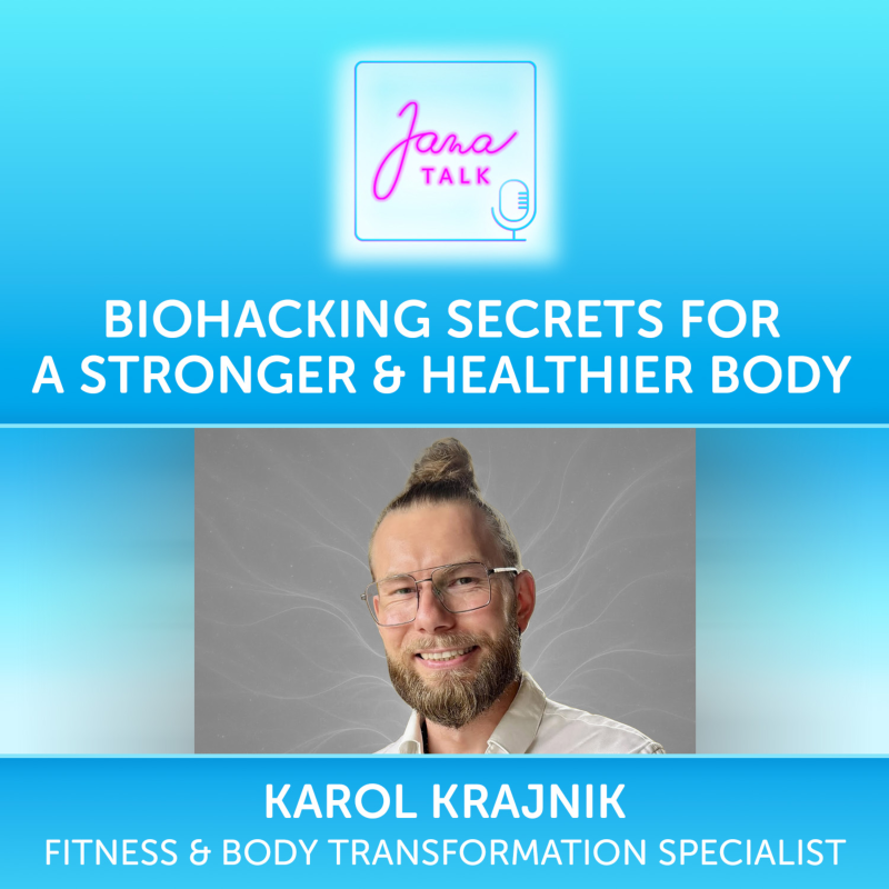 Obrázek epizody EN 27 Biohacking Secrets for a Stronger & Sexier Body 🌿 Fitness, Habits & Mindset | Karol Krajnik