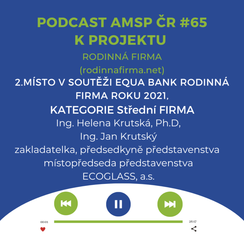 Obrázek epizody Podcast #65: 2. místo Equa bank rodinná firma roku 2021, Kategorie střední firma