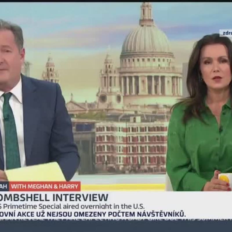 Obrázek epizody Očištění Pierse Morgana (zdroj: CNN Prima NEWS)