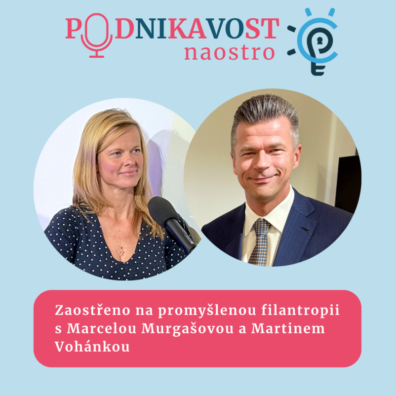 Obrázek epizody Zaostřeno na promyšlenou filantropii s Marcelou Murgašovou a Martinem Vohánkou
