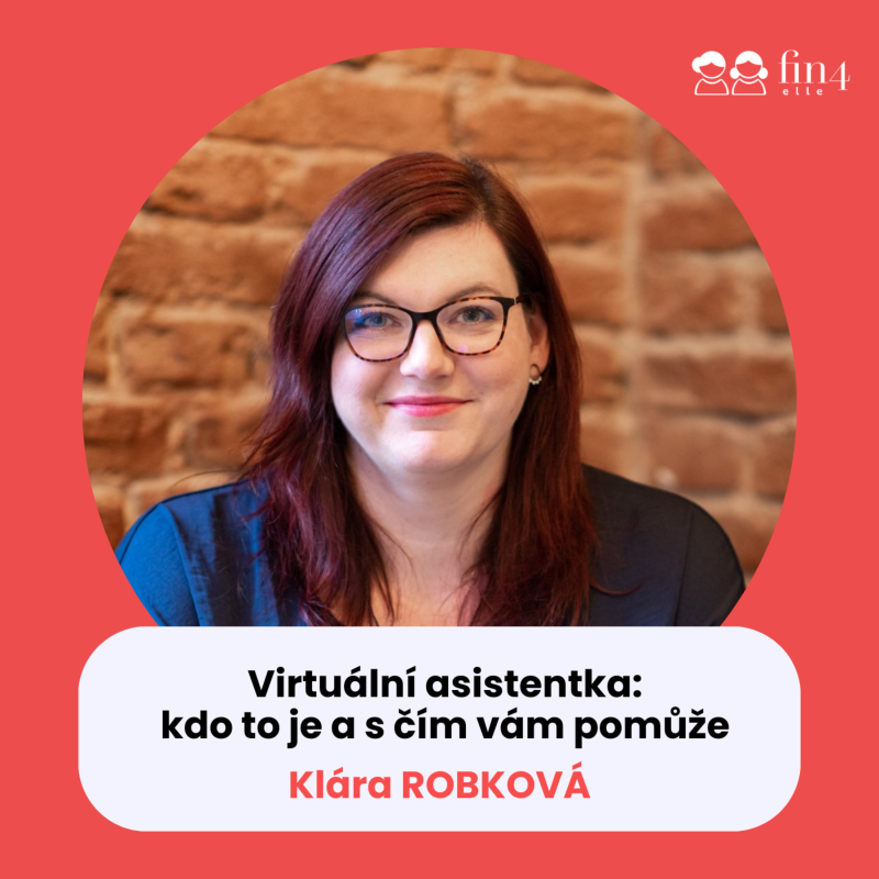 Obrázek epizody #29 – Virtuální asistentka: kdo to je a s čím vám pomůže: Klára Robková