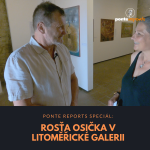 Obrázek epizody Ponte reports SPECIÁL: Rosťa Osička v litoměřické galerii