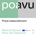 Obrázek epizody PO AVU: Praxe restaurátorství: Marie Foltýnová a Klára Žán Valentová