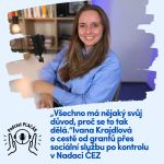 Obrázek epizody „Všechno má nějaký svůj důvod, proč se to tak dělá.“ – Ivana Krajdlová o cestě od grantů přes sociální službu po kontrolu v Nadaci ČEZ
