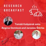 Obrázek epizody Research Breakfast #06: Regina Demlová and Jaroslav Štěrba