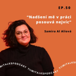 Obrázek epizody “Nadšení mě v práci posouvá nejvíc” -Tiimitalks EP.50, Za oponou Snídaně s Novou ft.Samira Al Aliová