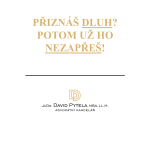 Obrázek epizody 44: Přiznáš dluh? Potom už ho nezapřeš!