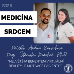 Obrázek epizody #45 MUDr. Andrea Kunschová a Mgr. Stanislav Machač-"Největším benefitem virtuální reality je motivace pacientů."