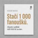 Obrázek epizody Stačí 1 000 fanoušků: zaplatí ti nájem, kino i pivo. Možná dvě