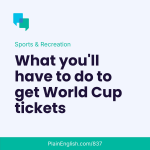 Obrázek epizody World Cup tickets: What fans need to know