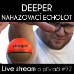Obrázek epizody Přívlač Live #92 - Nahazovací sonar deeper