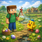 Obrázek epizody BONUS - Kdáček a záhada pomlázky | Karlíkovy minecraftické pohádky