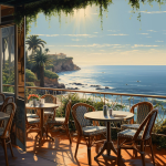 Obrázek epizody Seaside Coffee Shop Ambience: Cafe & Ocean Waves Sounds
