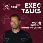 Obrázek epizody #53 exec talks live: Martin Dlouhý – Jak se staví úspěšné strategie pro Rohlík, Notino nebo McDonald's