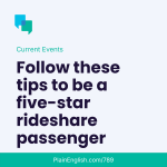 Obrázek epizody How to keep a high passenger rating