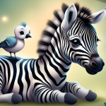 Obrázek epizody 🦓 Zebra Zuzu a ztracený ptáček Flik: Příběh o přátelství v savaně, symbióze a hřejivé relaxaci v písku ✨