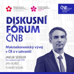 Obrázek epizody Seidler, Bureš, Volek: Makroekonomický vývoj v ČR a v zahraničí | Diskusní fórum ČNB