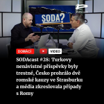 Obrázek epizody SODAcast #28: Turkovy nenávistné příspěvky byly trestné, Česko prohrálo dvě romské kauzy ve Štrasburku a média zkreslovala případy s Romy