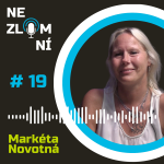 Obrázek epizody #19 Markéta Novotná - Moje děti mi pomohly nestydět se za sebe