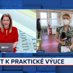 Obrázek epizody Žáci se vrací na praktickou výuku (zdroj: CNN Prima NEWS)