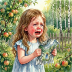 Obrázek epizody Zorka a všelijaké pocity: Zorka a rozmáčený obrázek (smutek)