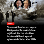 Obrázek epizody Neznámá Romka se v srpnu 1968 postavila sovětskému vojákovi. Zachránila život Renému Böllovi, synovi spisovatele Heinricha Bölla