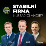 Obrázek epizody #7 Jan Tománek, Matěj Bárta & Ivo Dostál: Proč akcie někdy klesají, i když firma funguje stabilně?