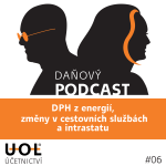 Obrázek epizody #06: DPH z energií, změny v cestovních službách a intrastatu